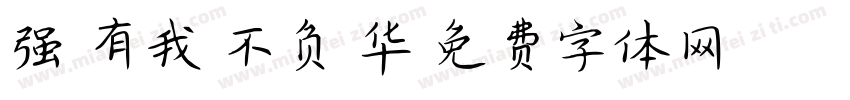强国有我 不负昭华字体转换